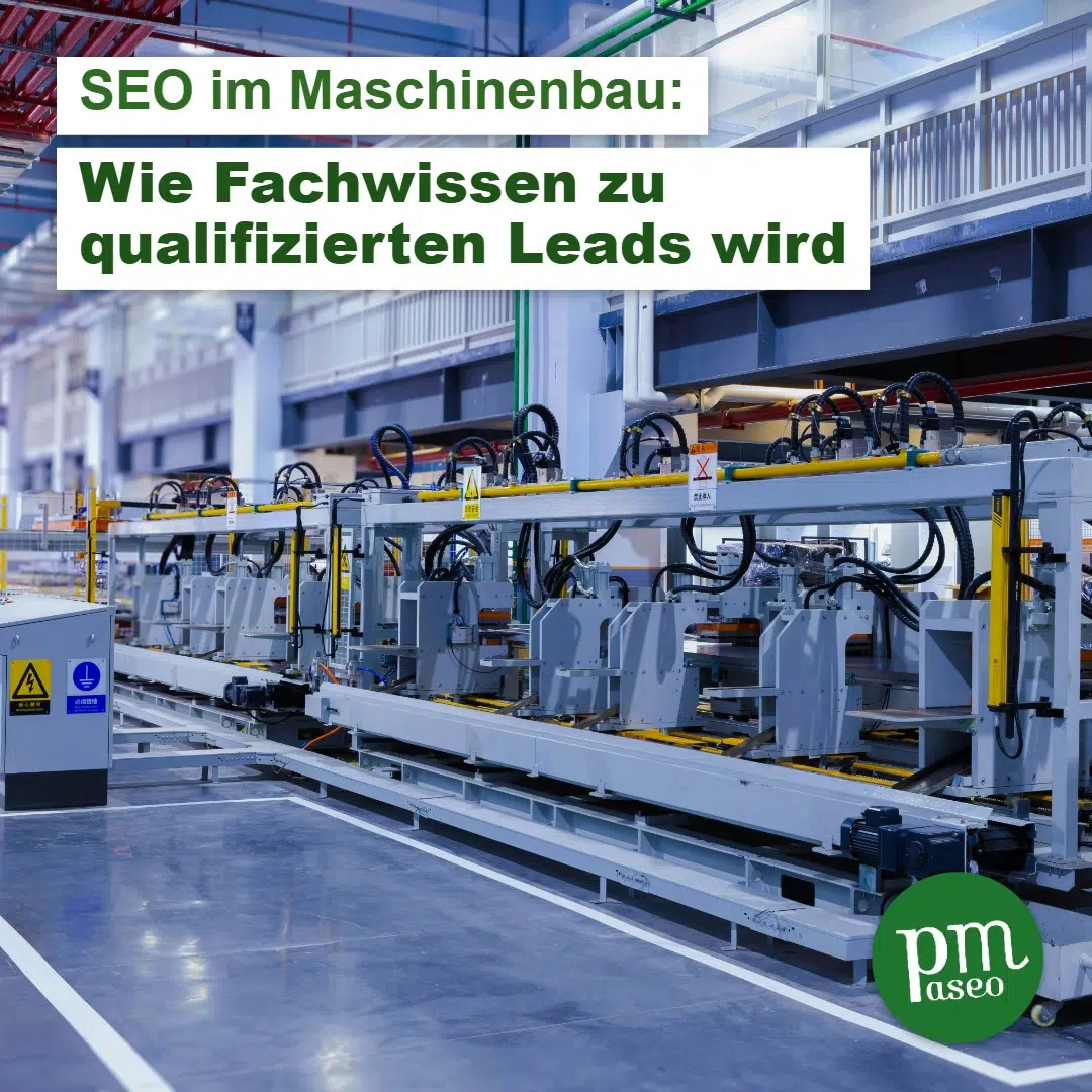 SEO-Maschinenbau-Post SEO im Maschinenbau