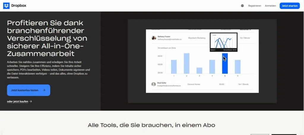 - dropbox cta Call to Action (CTA)