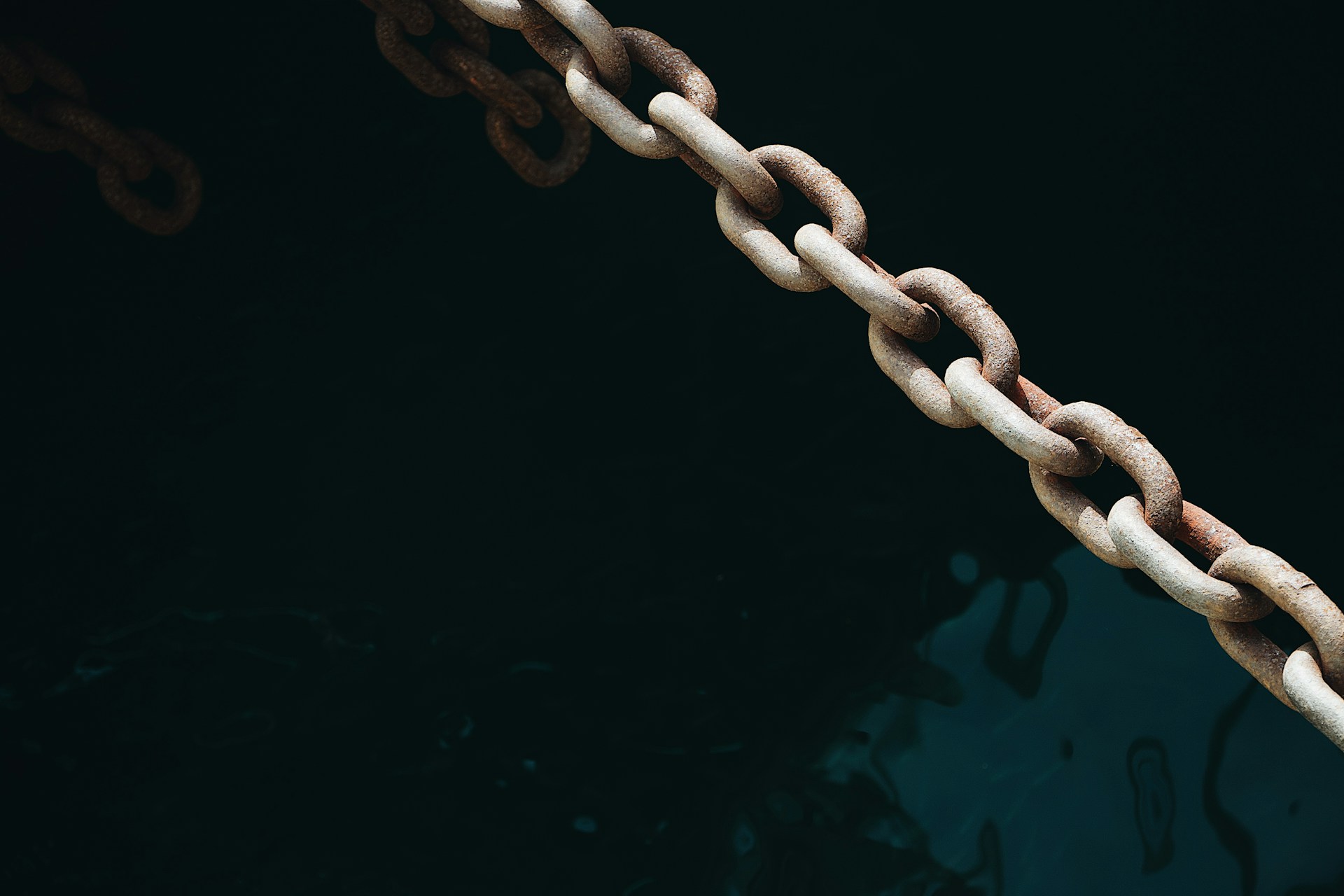 Kette als Symbol für interne Links