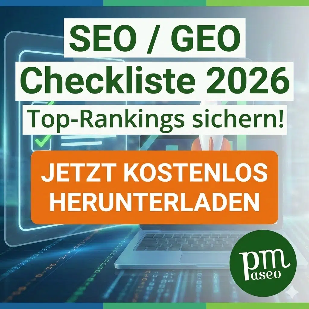 SEO GEO Checkliste 2026